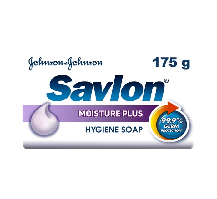 J&J Savlon Moisture Plus Hygiene Soap