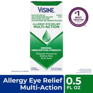 Visine Allergy Relief Multi-Action Eye Drops 0.5fl oz