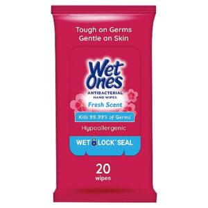 Wet Ones Travel Pack Fresh Scent 20CT, 10PC Tray